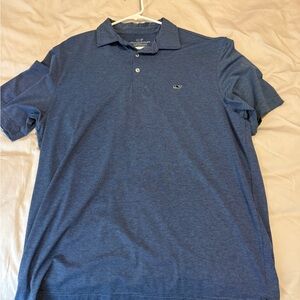 Vineyard Vines Men's Classic Blue Polo